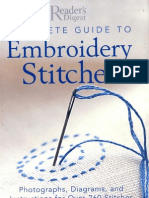 Complete Guide to Embroidery Stitches