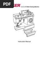 Singer Sewing Machine Instruction Manual