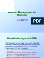 Materials Mgmnt.