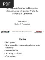 Motor Efficiency