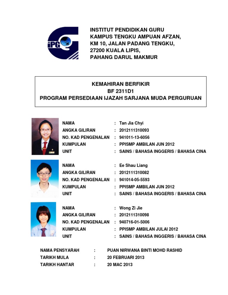 Muka Depan Pdf