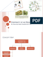 Continuity of An Organism's Life