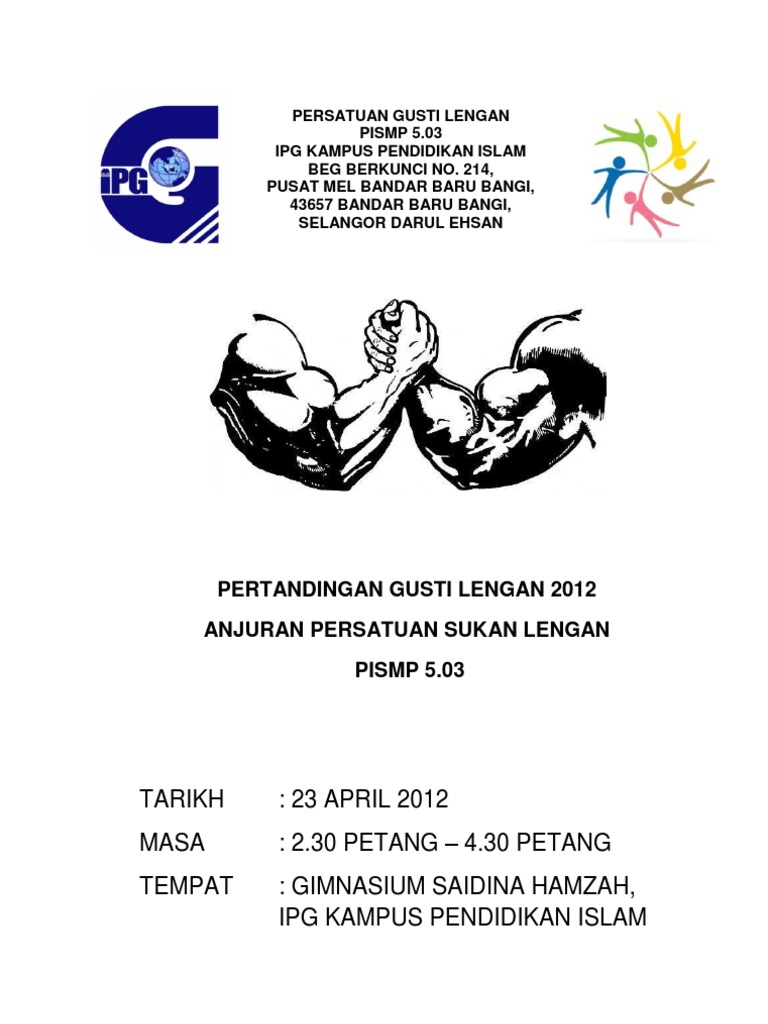 Pertandingan Gusti Lengan 2012 Pdf
