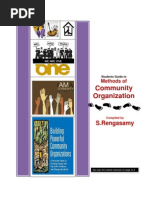 Download Introduction to Community Organization -Part II - Methods of Community Organization  by SRengasamy SN13086532 doc pdf
