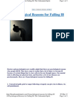 10 Psychological Reasons For Falling Ill