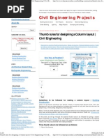 Download Thumb Rules for Designing a Column Layout _ Civil Engineering _ Civil Engineering Projects by Thulasi Raman Kowsigan SN130866823 doc pdf