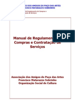 Manual de Regulamento de Compras e Contratacao de Servicos 2 PDF