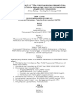 Tata Tertib Musma VII Revisi