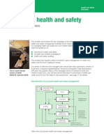 Managing Health and Safety: Five Steps To Success