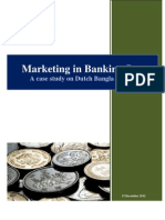 Marketing in Banking Sector-A Case Study On DBBL