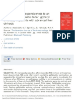 IngentaConnect Gallbladder Hyporesponsiveness To An Exogenous Nitric Oxide D