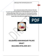 GLB Draft Building Byelaws 2011