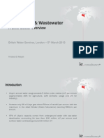 Libya Water & Wastewater Presentation - British Water Seminar - London 05.03.2013