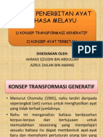 Konsep Transformasi Generatif