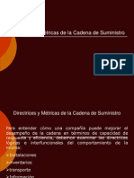 Directrices y Métricas de La Cadena de Suministro