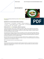 Receta de Berenjenas Rellenas de Espinacas de Karlos Arguiñano en Cocina, Recetas, Ensaladas y Verduras PDF