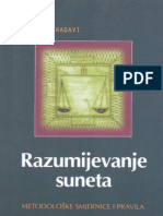 Razumijevanje Sunneta - Dr. Jusuf El-Karadavi