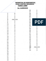 Planilla Definitiva Respuestas - Peon Lci - Turno Libre PDF