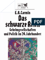 E.R. Carmin - Das Schwarze Reich - Geheimgesellschaften Und Politik Im 20. Jahrhundert