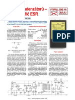 Esr-Meter Led Atiny15 No-Program Pe-2003-02 Project