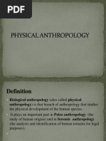 Physical Anthropology