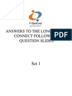 Answers To The Long Visual Connect Follow The Question Slides