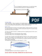 Meldes Experiment