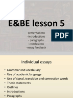 E&BE lesson 5