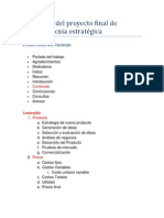 Contenido Del Proyecto Final de Mercadotecnia Estratégica