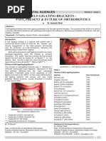 1.self Ligating Brackets Past Present Future of Orthodontics