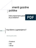 1 - Elementi Gozdne Politike Milan Šinko