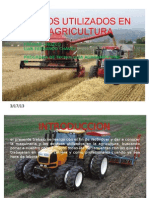 Equipos Utilizados en La Agricultura