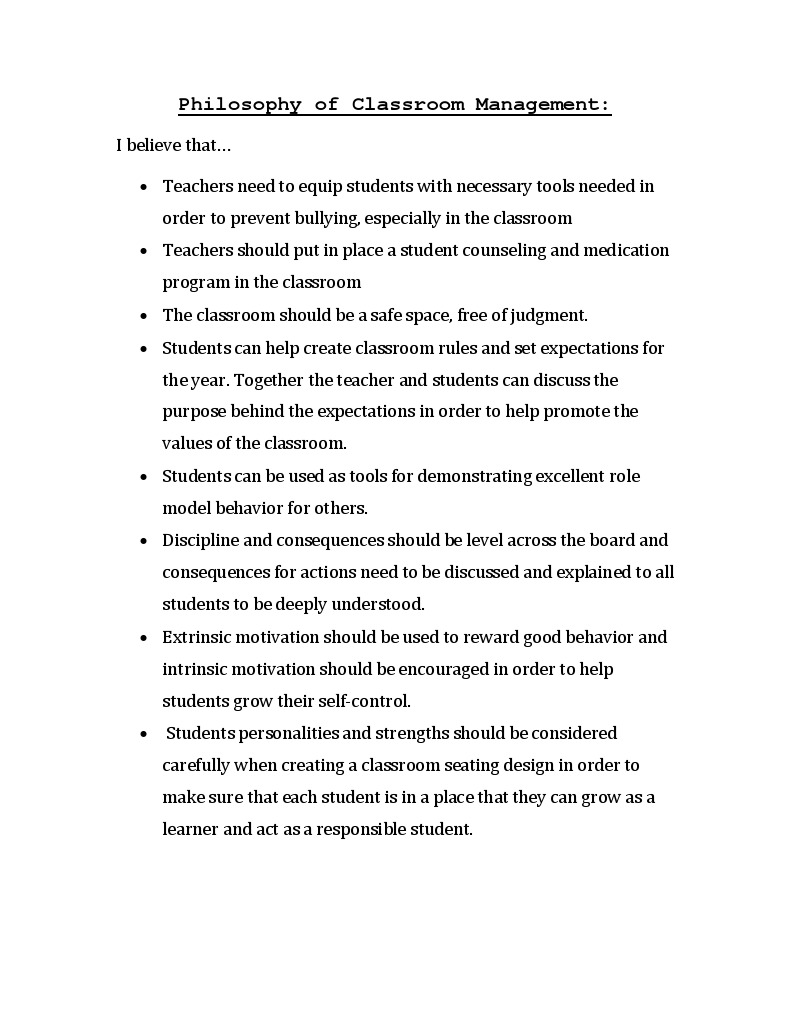 Effective Classroom Management Strategies | PDF | Career & Growth ...