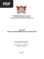 APOSTILA DE INSTALAÇÃO HIDRO-SANITÁRIA