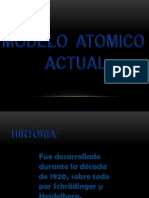 Modelo Atomico Actual