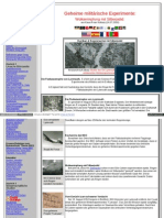 Strahlenfolter - Chemtrails - Geheime Militärische Experimente Mit Dem Wetter - Klimaforschung - Net