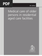 Medical Care of Older Persons in Residential Aged Care Facilities