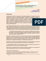 60La explotación sexual de niños, niñas y adolescentes y migración irregular