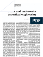 Sonar and Underwater Acoustical Engineering: by Prof. D. G. TUCKER, D.SC, M.I.E.E