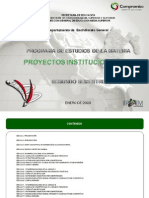 Proyectos Institucionales II