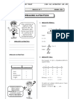 1ER AÑO - GUIA Nº7 - OPERADORES MATEMÁTICOS