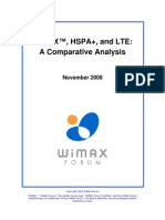 Wimax Hspa+and Lte 111809 