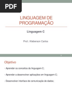 Linguagem de Programação C