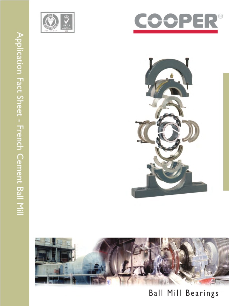 Ball Mill Bearings Case Study Bearing (Mechanical) Mechanical
