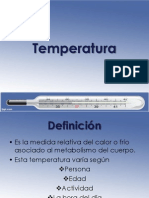 Temperatura