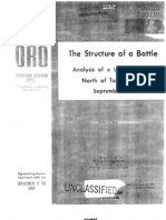 Structure of A Battle Near Taegu Korea Sep 1950 Research Study