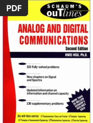 Analog And Digital Munication Outlines Schaum