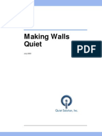 Making Walls Quiet