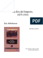 Hobsbawm La Era Del Imperio