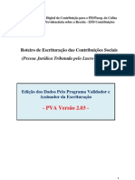Manual EDF Contribuicoes PJ LucroPresumido